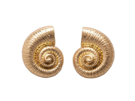 Viva Earrings | Brass Plated Gold Online now