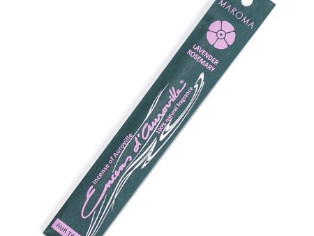 Lavender Rosemary Maroma Premium Stick Incense Hot on Sale