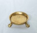 GOLD CLAWFOOT DISH 4.5  Sale