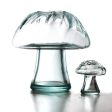 20cm Glass Mushroom Vase Hot on Sale