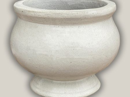 8646N12 - White Tavito Cup Ceramic Pot For Cheap