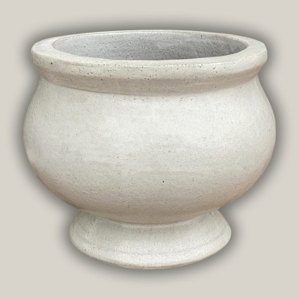 8646N12 - White Tavito Cup Ceramic Pot For Cheap