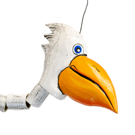 Pelican Bobbing Head Bird Wind Chime For Cheap