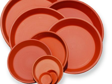 Terra Cotta Saucers - Standard German Red Clay Online Hot Sale