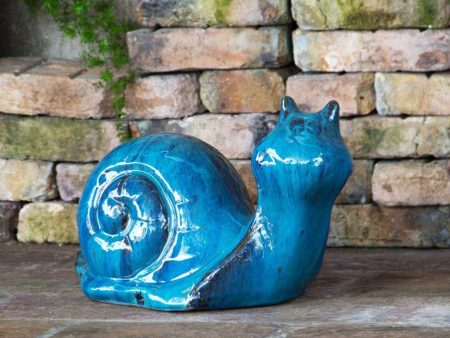 5160N19 - Marble Green Ceramic Snail Accent Sale