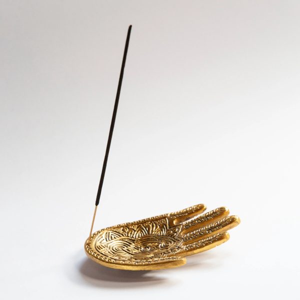 Golden Hand Incense Holder Supply