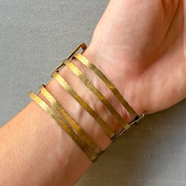 SAMPLE Hammered Bracelet Fashion