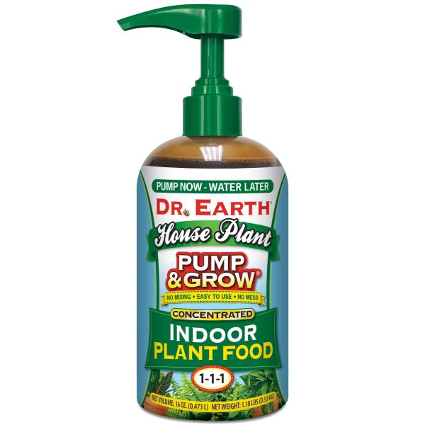 Dr. Earth Pump & Grow Indoor Plant Food - 8 fl. oz. For Cheap