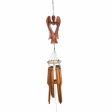 Wooden Angel Bamboo Wind Chimes For Discount