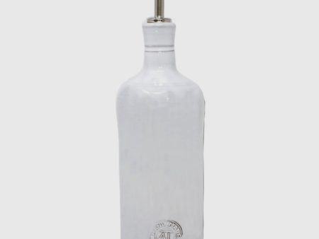 BELLA BIANCA TALL OLIVE OIL BOTTLE by Arte Italica Hot on Sale