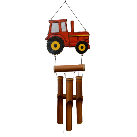 Tractor Bamboo Wind Chime Online Hot Sale