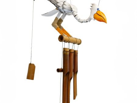 Pelican Bobbing Head Bird Wind Chime For Cheap