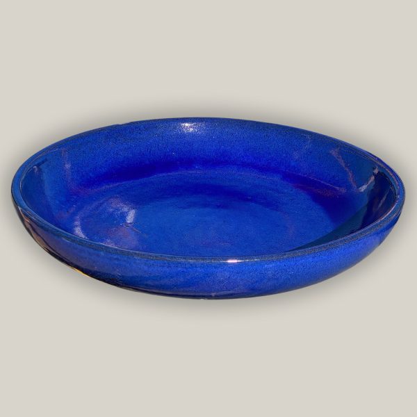 3106L17TF - Ceramic Bird Bath Bowl - Falling Blue Online Hot Sale