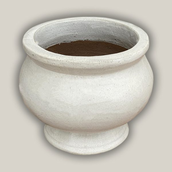 8646N12 - White Tavito Cup Ceramic Pot For Cheap