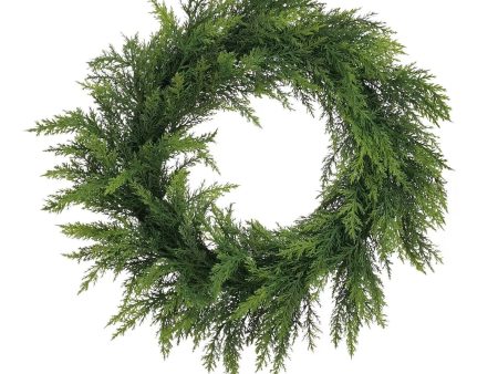 24” DELUXE CEDAR WREATH For Discount