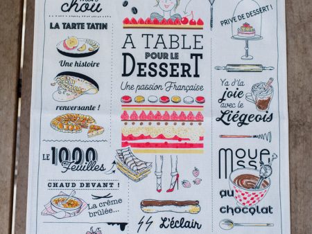 DESSERT FRENCH DISH TOWEL For Cheap