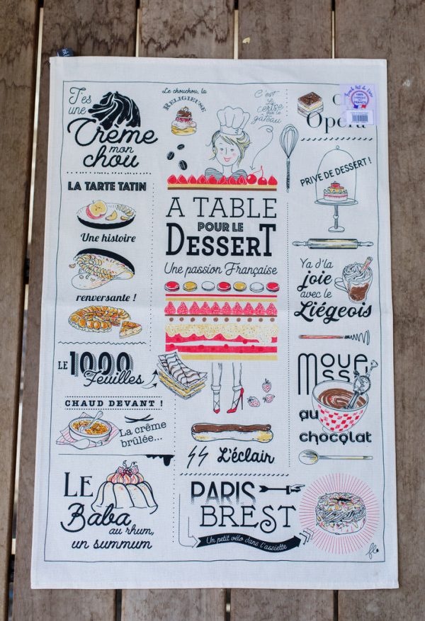 DESSERT FRENCH DISH TOWEL For Cheap