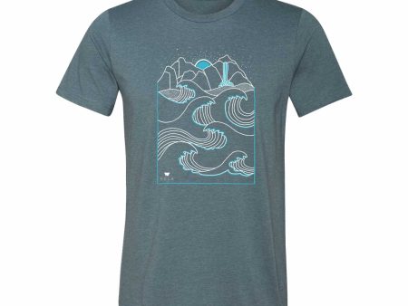 Mountains to Sea Unisex Shirt Hot on Sale