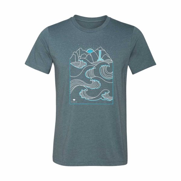 Mountains to Sea Unisex Shirt Hot on Sale