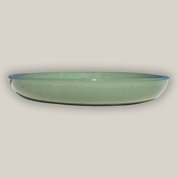 3106L16TF - Ceramic Bird Bath Bowl - Green Cream Discount