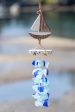 Wood Boat Upcycled Glass Chime For Cheap