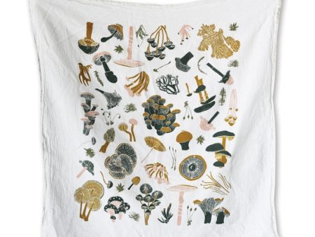 Mosses + Mushrooms Towel Hot on Sale