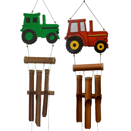 Tractor Bamboo Wind Chime Online Hot Sale