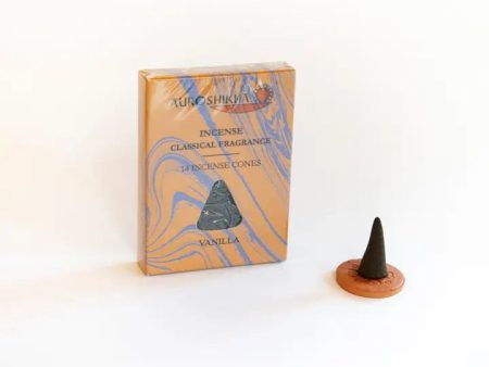 Vanilla Auroshikha Cone Incense Hot on Sale