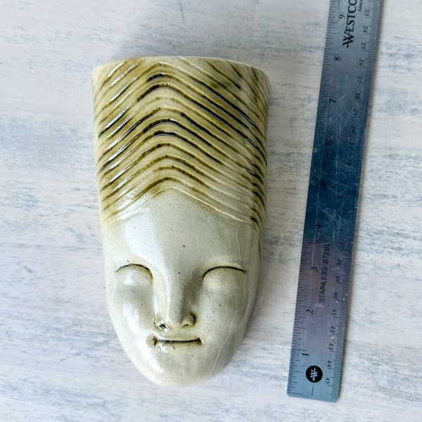 Face Wall Vase For Sale