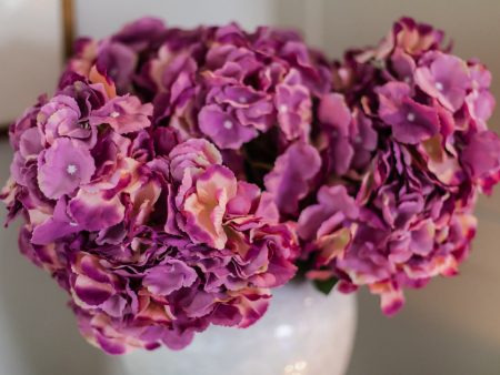 LAVENDER & PINK HYDRANGEA STEM Online Hot Sale