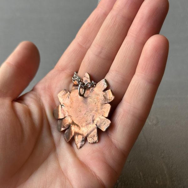 SAMPLE Pressed Flower Necklace Cheap