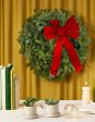 22  Holiday Wreath With Bow Online Hot Sale