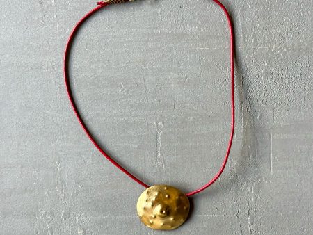 SAMPLE Brass nipple Necklace Cheap