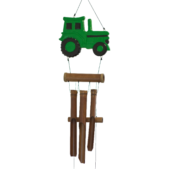 Tractor Bamboo Wind Chime Online Hot Sale