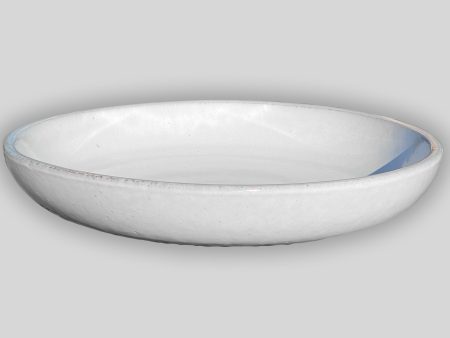 3106L4TFFS -Ceramic Bird Bath Bowl - White - FREE SHIPPING Online