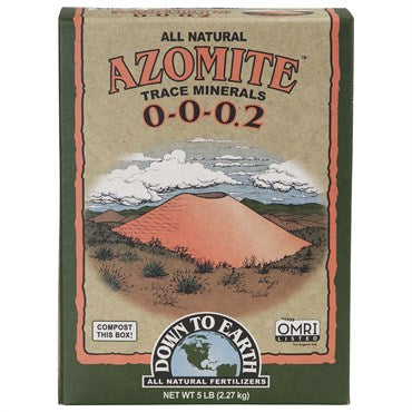 Down to Earth Azomite Powder For Cheap