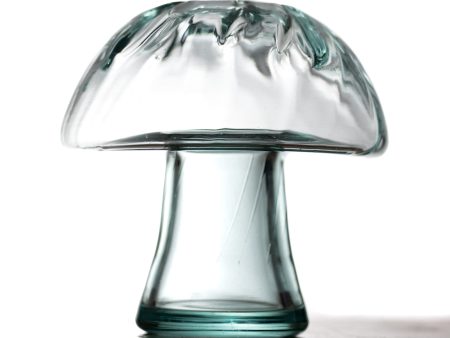 20cm Glass Mushroom Vase Hot on Sale