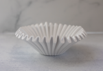 WHITE RUFFLE BOWL Online now