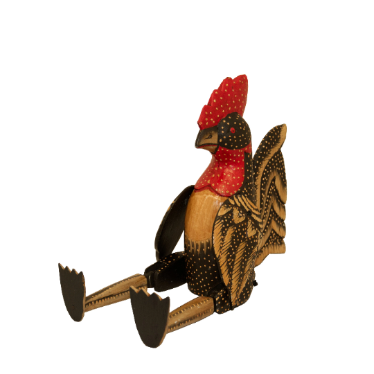 Wood Rooster Puppets on Sale