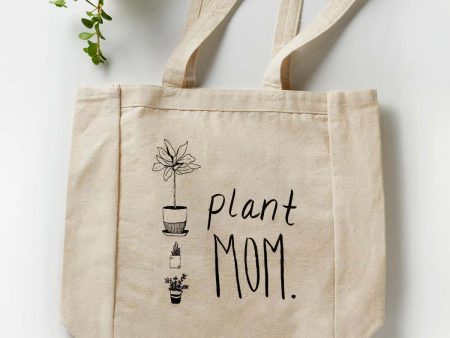 Plant Mom Tote Bag For Cheap