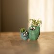 Wingman the Monsters Bloomies Double Blobhouse Planter, Blue & Teal Online