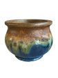 8646S43FS - Angkor Marble Green Tavito Cup Ceramic Pot - FREE SHIPPING Sale