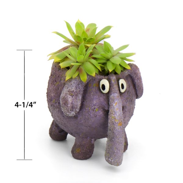 Elephant Mom & Baby Planters, Set of 2 Sale