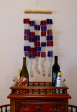 Tumbled Glass Wind Chime - Squares Pattern Cheap