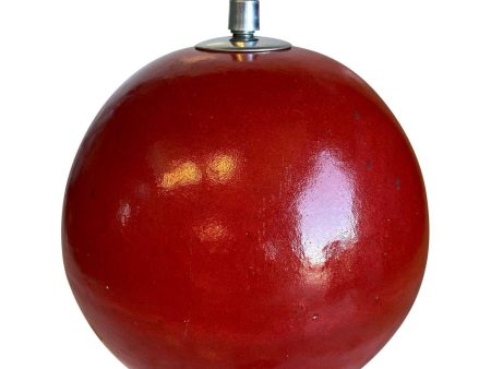 5224S27 - Bright Red Ceramic Garden Ball Oil Lamp Hot on Sale