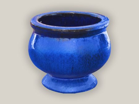 8646N8 - Blue Tavito Cup Ceramic Pot For Discount