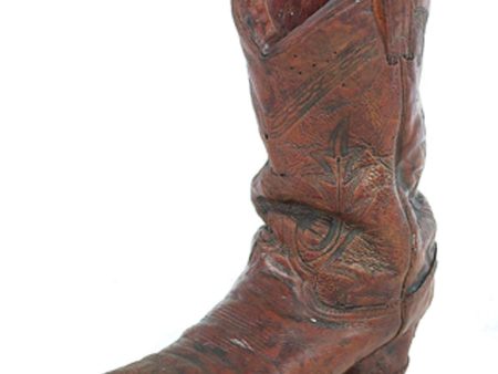 Small Cowboy Boot Sculpture Hot on Sale