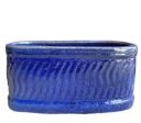 8435S4FS- Athena Wide Oval Ceramic Planter - FREE SHIPPING on Sale