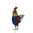 Tall Rooster Upcycled Oil Drum Wind Chime Hot on Sale