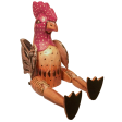 Wood Rooster Puppets on Sale